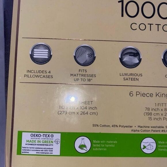 FAIRFIELD SQUARE ASPEN 6 Piece King Set - Picture 2 of 4